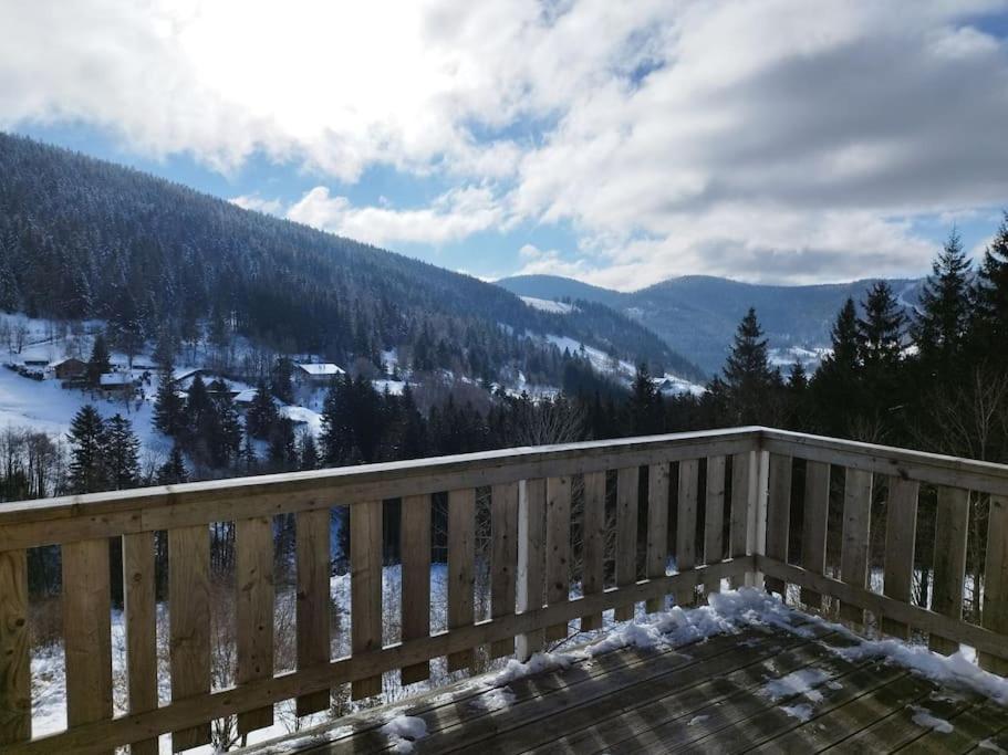 Maison De Montagne Vue Magnifique ว็องทรง ภายนอก รูปภาพ