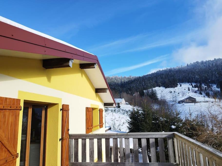 Maison De Montagne Vue Magnifique ว็องทรง ภายนอก รูปภาพ