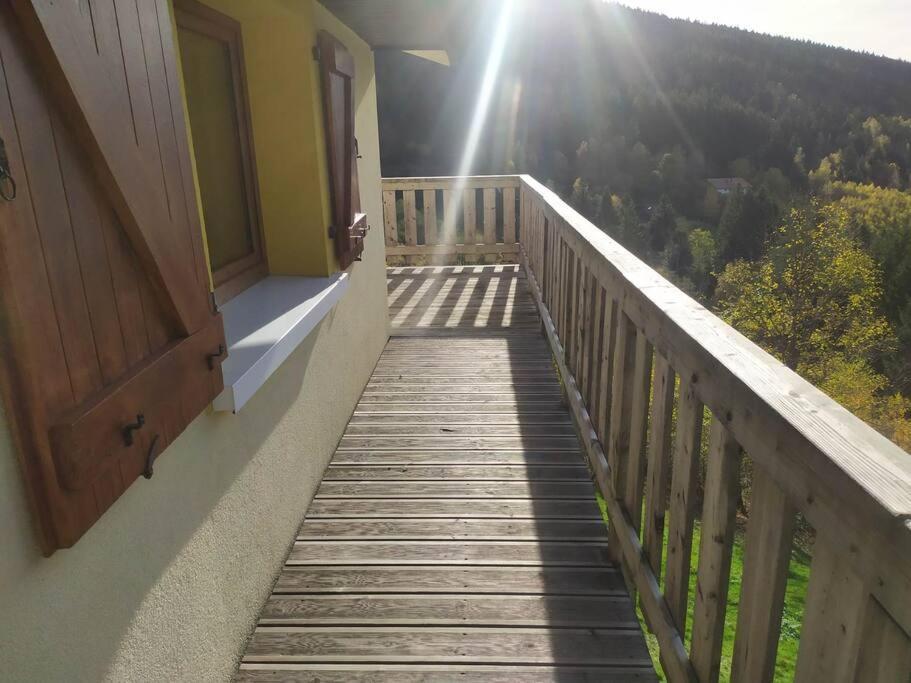 Maison De Montagne Vue Magnifique ว็องทรง ภายนอก รูปภาพ